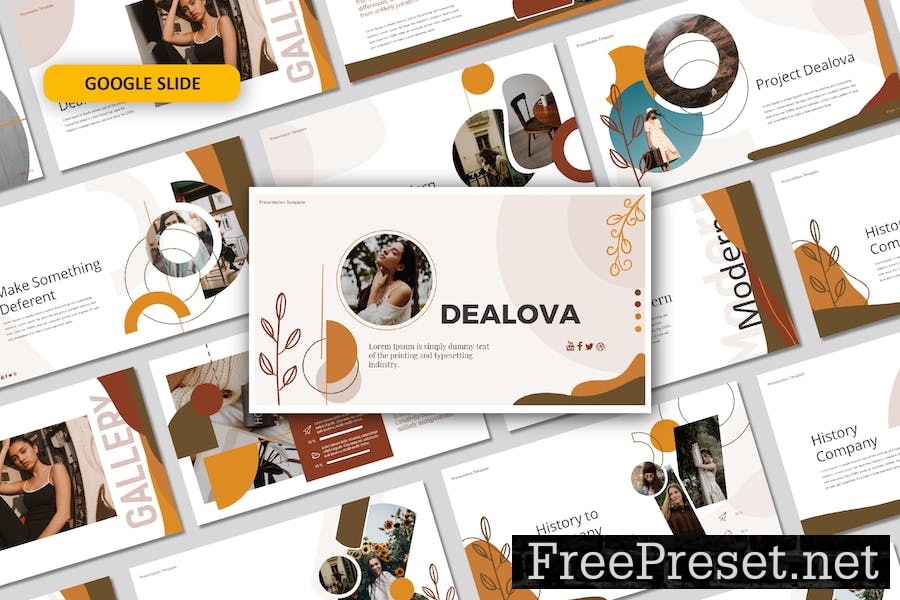 Dealova Google Slide Template FAYFP33