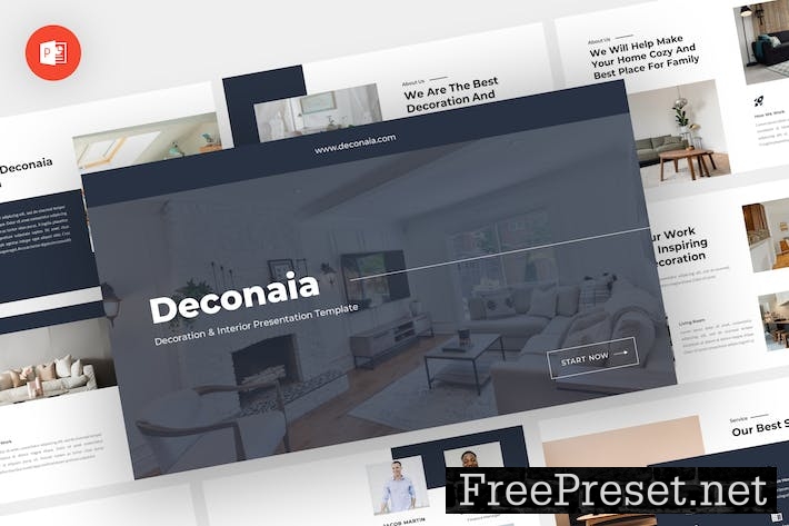 Deconaia - Decoration Powerpoint Template 5DYMNJS