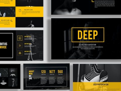 Deep Google Slides Template 63V272Q