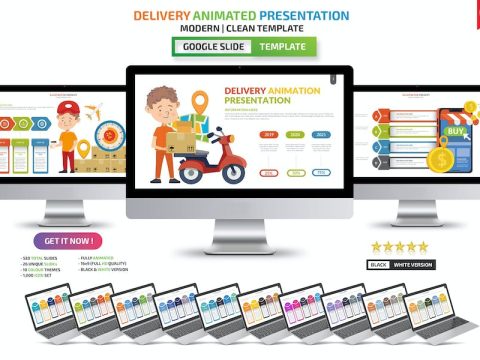 Delivery Google Slides Presentation Template 5WD9A6M