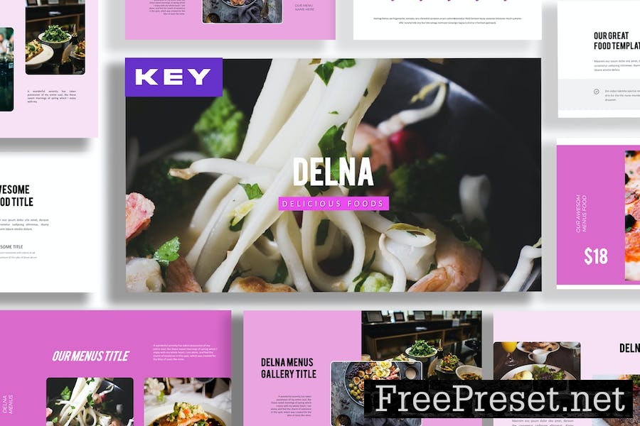 Delna Food Google Slides