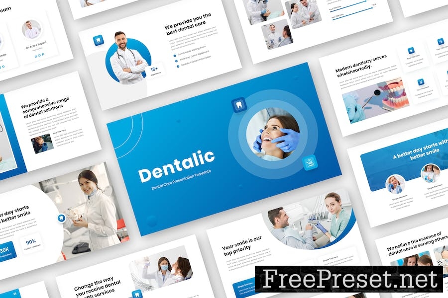 Dentalic - Dental Care & Health Google Slide