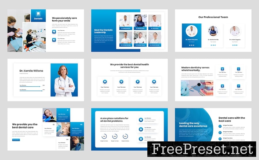 Dentalic - Dental Care & Health Keynote Template GQWVGGQ