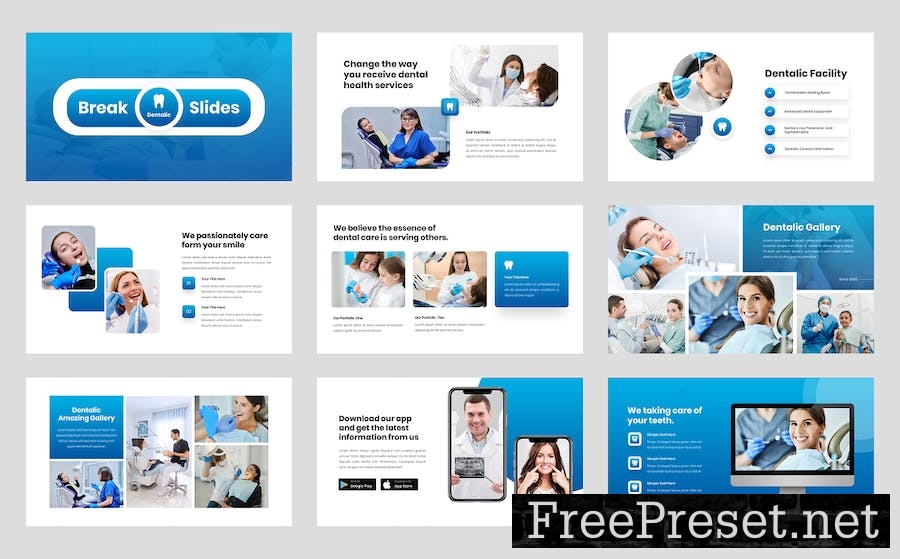 Dentalic - Dental Care & Health Keynote Template GQWVGGQ