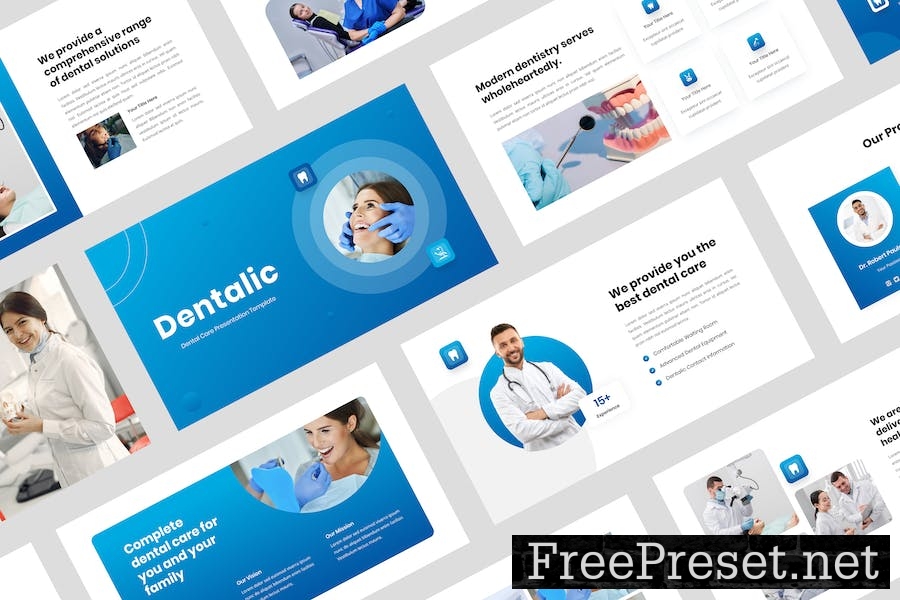 Dentalic - Dental Care & Health Keynote Template GQWVGGQ