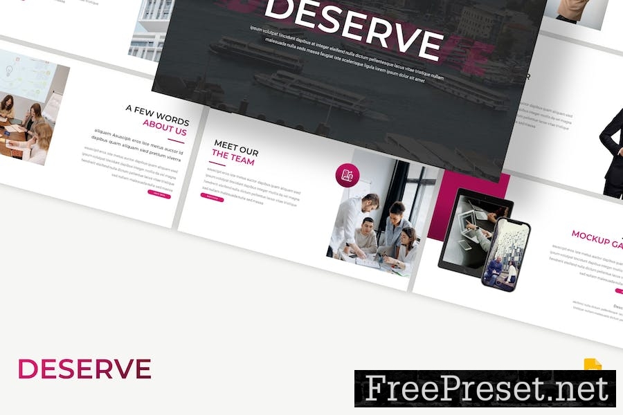 Deserve - Business Google Slides Template