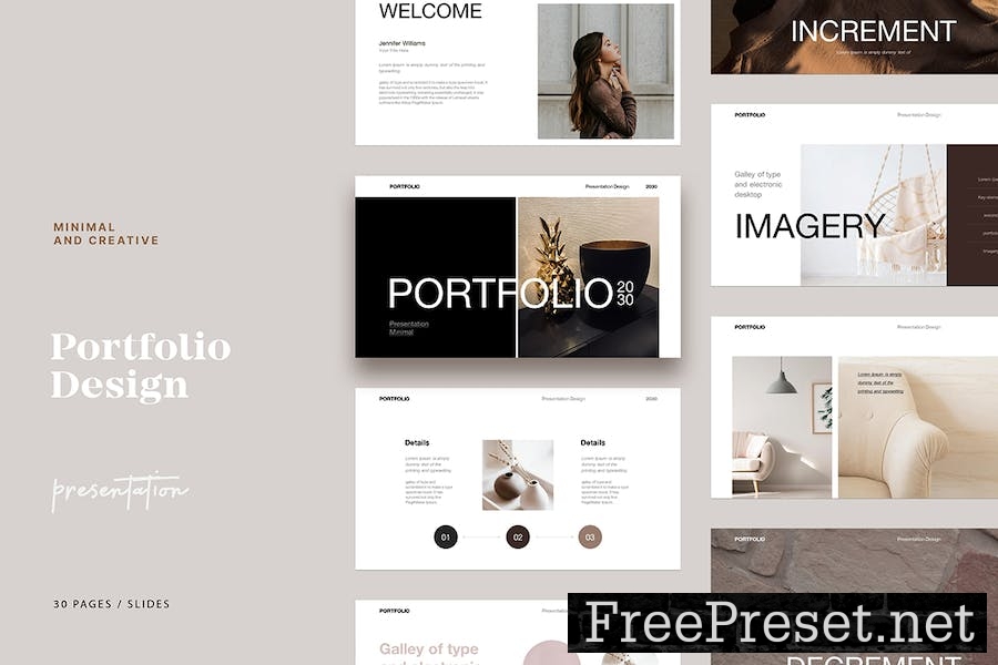 Design / Portfolio Presentation Template