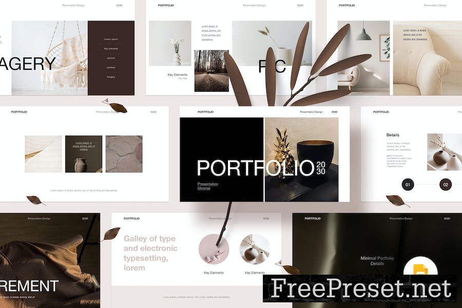 Design / Portfolio Presentation Template X274YAZ