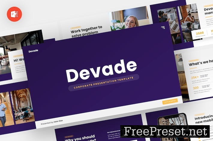 Devade - Corporate Powerpoint Template