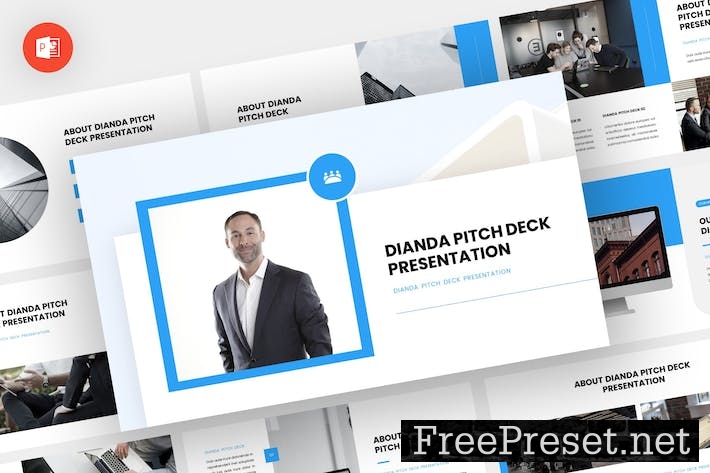 Dianda - Pitch Deck Powerpoint Template KF5FV7B