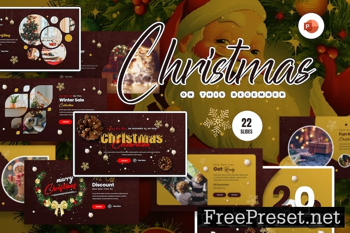 Dic Marry Christmass PowerPoint Presentation KNEZ7P5