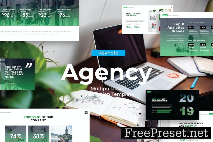 Digital Agency - Keynote Template FKZ2XJQ