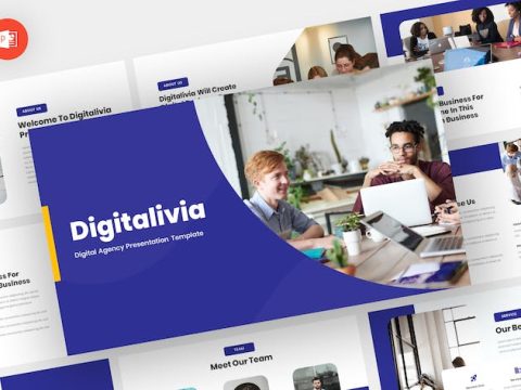 Digitalivia - Digital Agency Powerpoint Template