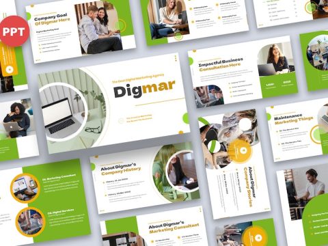 Digmar - Digital Marketing Powerpoint