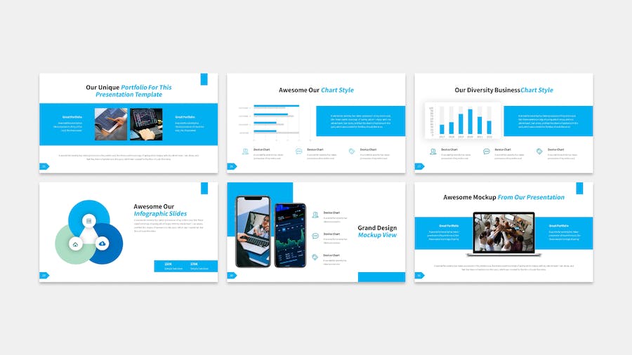 Diversive - Business Presentation Keynote Template UW7XGDE