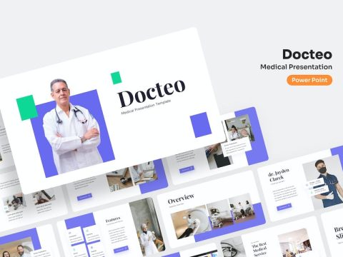 Docteo - Medical PowerPoint Presentation 7R5EHX3