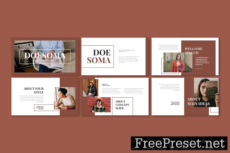 Doesoma - Lookbook Google Slides Template 2GHDW7S