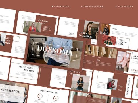 Doesoma - Lookbook Google Slides Template 2GHDW7S