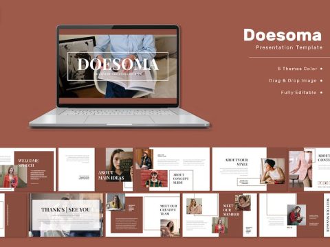 Doesoma - Lookbook Powerpoint Template RC3S65T