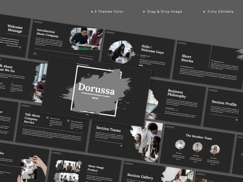 Dorussa - Multipurpose Google Slides Template NVEBQ23