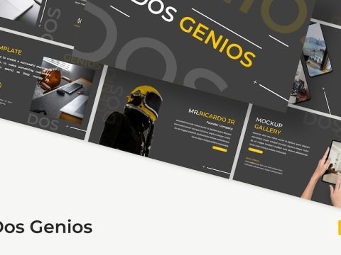 Dos Genios - Business Google Slides Template 6YRGKPF