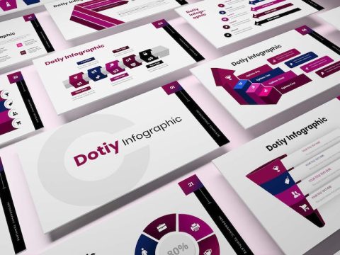 Dotiy Infographic Presentation Keynote Template PZND74F