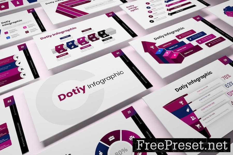 Dotiy Infographic Presentation Keynote Template PZND74F