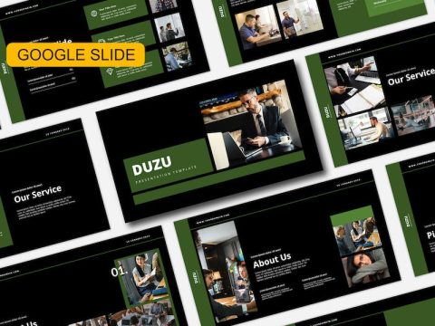 Duzu Google Slide Template V2L2WF9