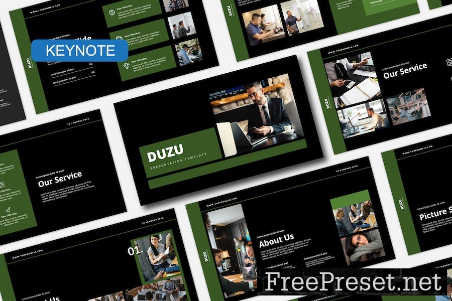 Duzu Keynote Template AJH2RGY