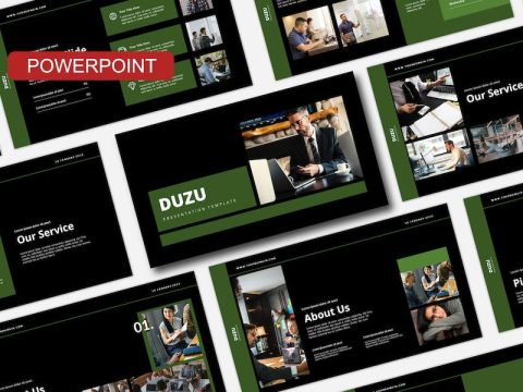 Duzu Powerpoint Template L8H93ME