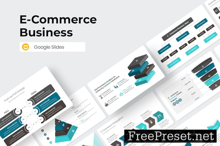 E-Commerce Business Google Slides Presentation FTLZCHJ