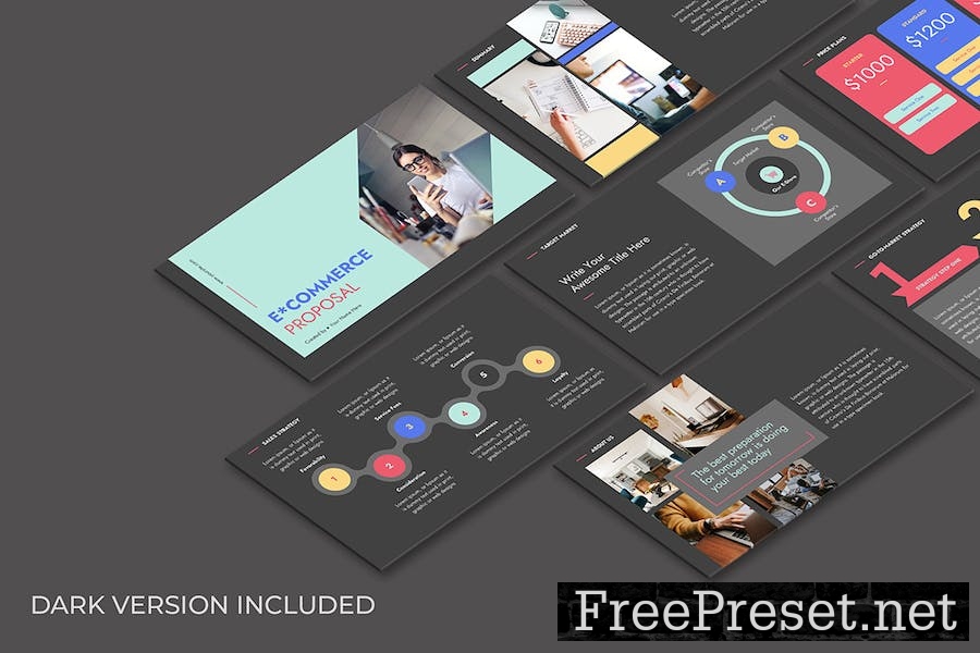 E-Commerce Proposal PowerPoint Template