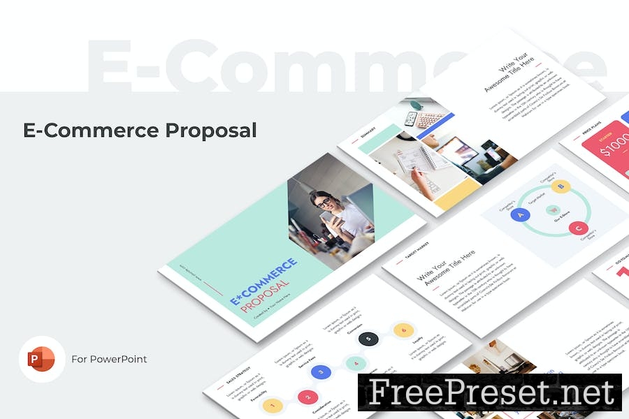 E-Commerce Proposal PowerPoint Template