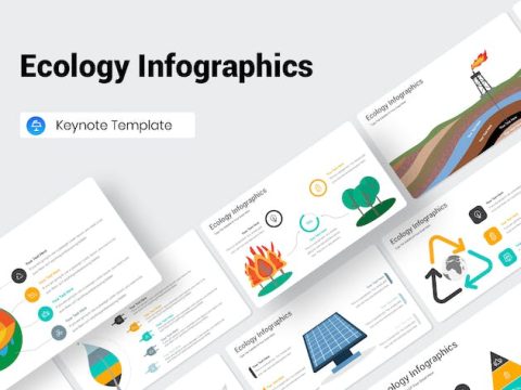 Ecology Infographics Keynote Presentation Template X8DNAYE