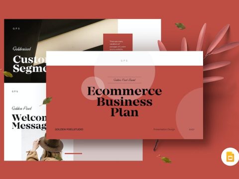 Ecommerce Business Plan Google Slides Template ZTKPE9A