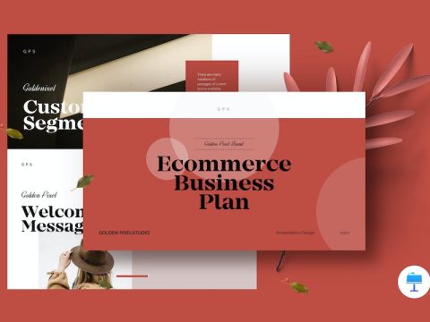 Ecommerce Business Plan Keynote Template DCSBP33