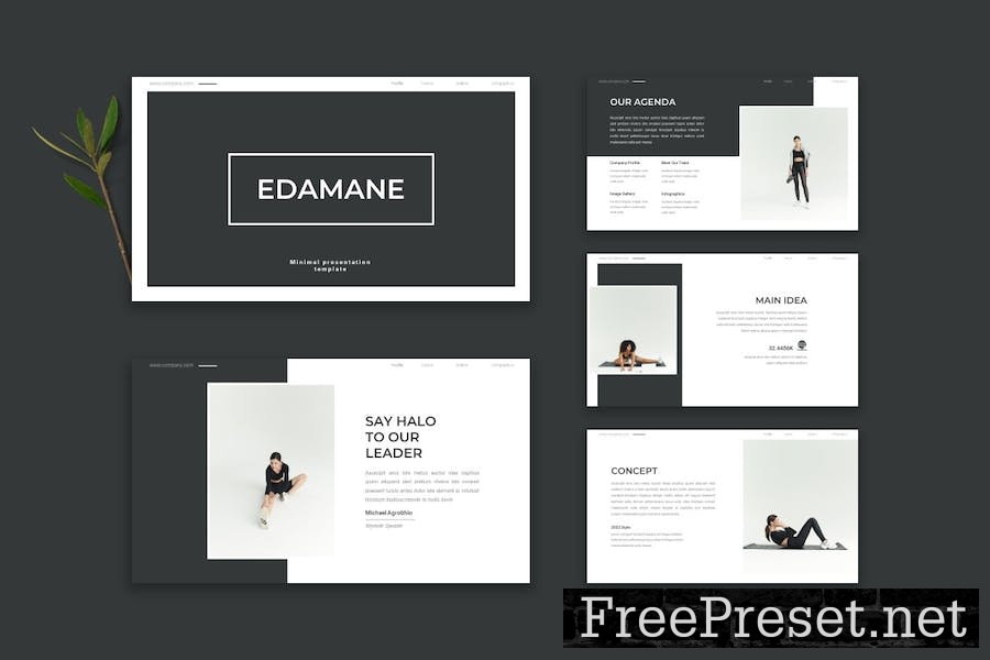 Edamane - Keynote Template 89BC2ZH