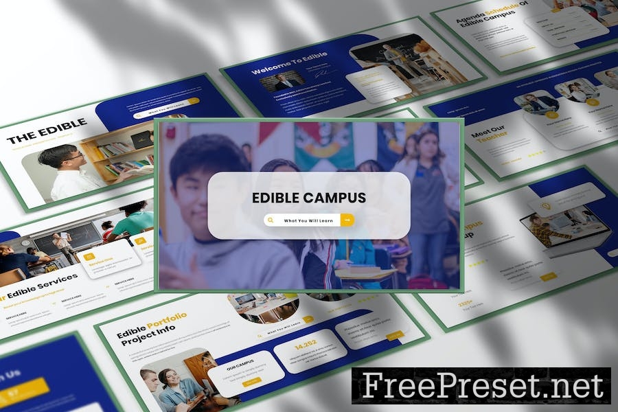 Edible - Education Presentation Keynote Template ZR5EK4A