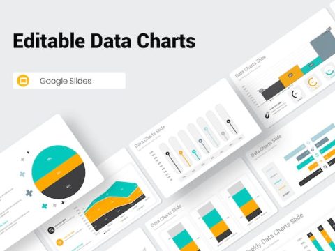 Editable Data Charts Google Slides Presentation L5J2AXH