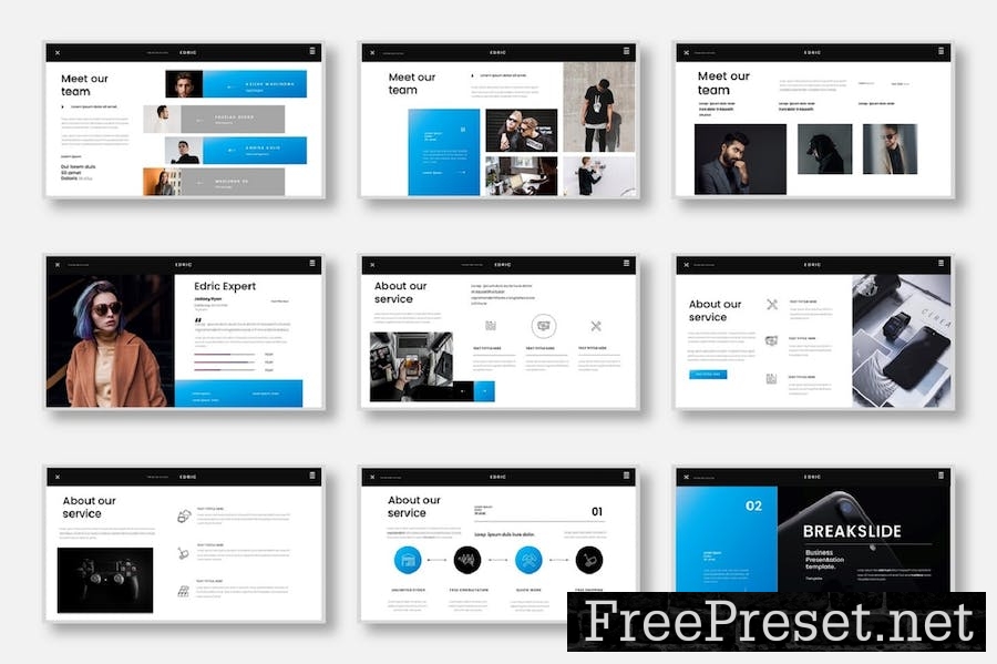 Edric – Business Keynote Template BPB2LPZ