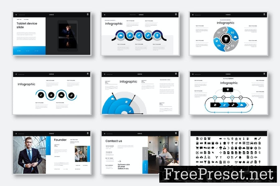 Edric – Business Keynote Template BPB2LPZ
