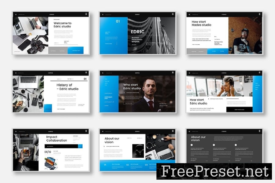 Edric – Business Keynote Template BPB2LPZ