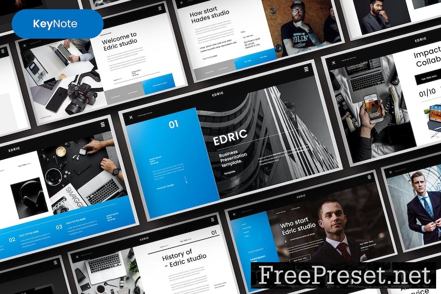 Edric – Business Keynote Template BPB2LPZ