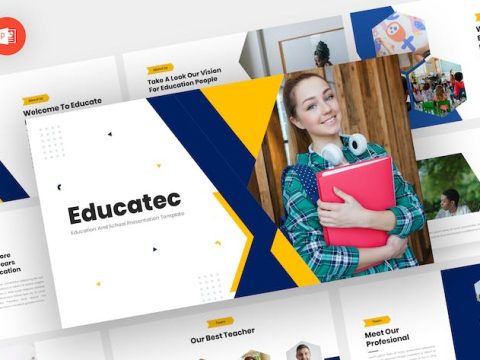 Educatec - Education Powerpoint Template