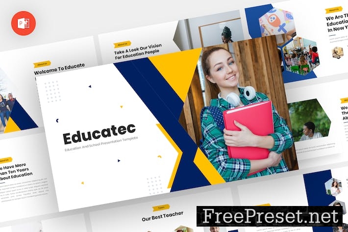 Educatec - Education Powerpoint Template