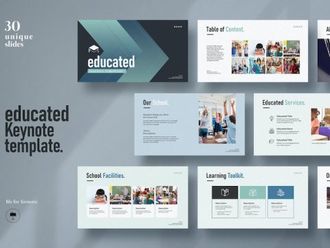 Educated Keynote Template 7KXCTUU