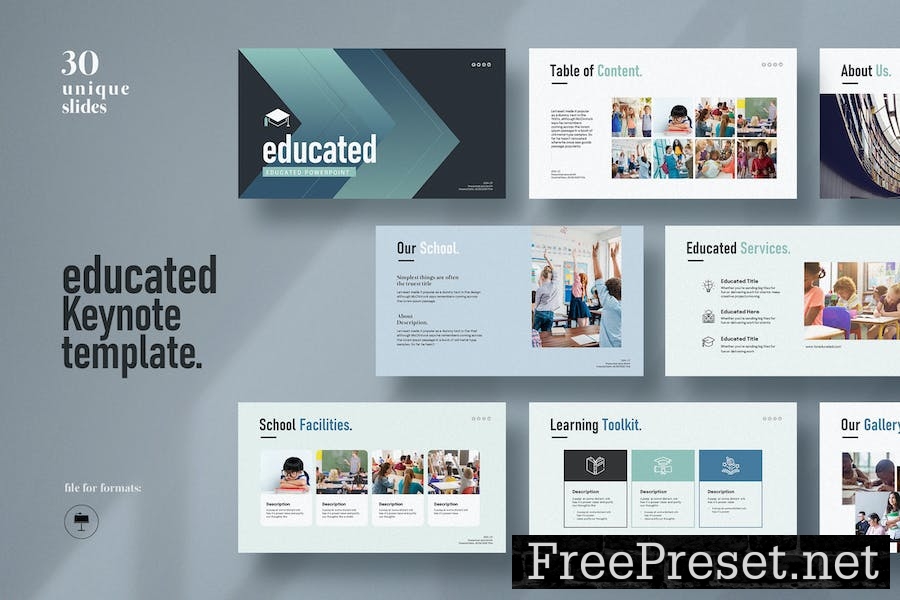 Educated Keynote Template 7KXCTUU