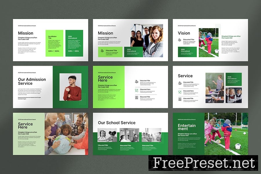 Education Presentation Template