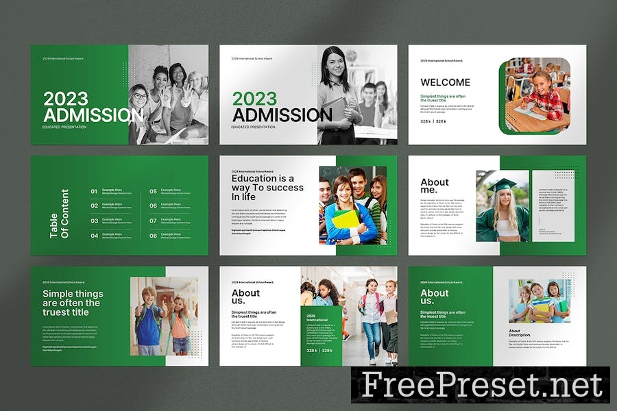 Education Presentation Template