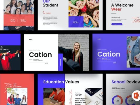 Education Presentation Template EMGR68W